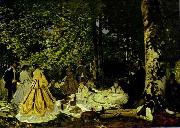 Claude Monet Le dejeuner sur l herbe oil painting reproduction